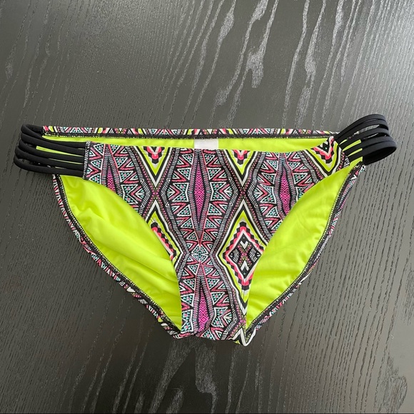 Xhilaration Other - NWOT Xhilaration Neon Tribal Print Bikini Bottom